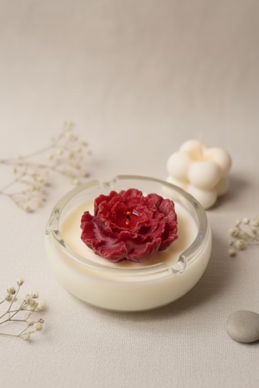 Crimson Petal Candle
