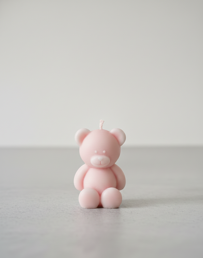 Mini Teddy Candle