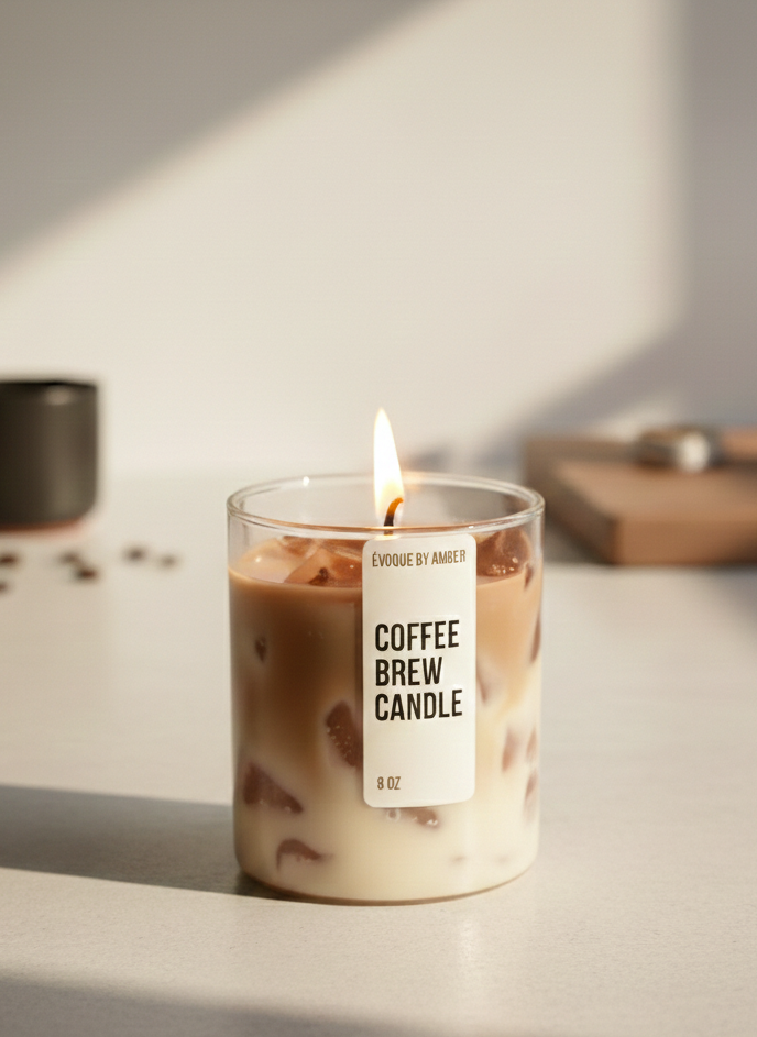 Coffee brew Candle