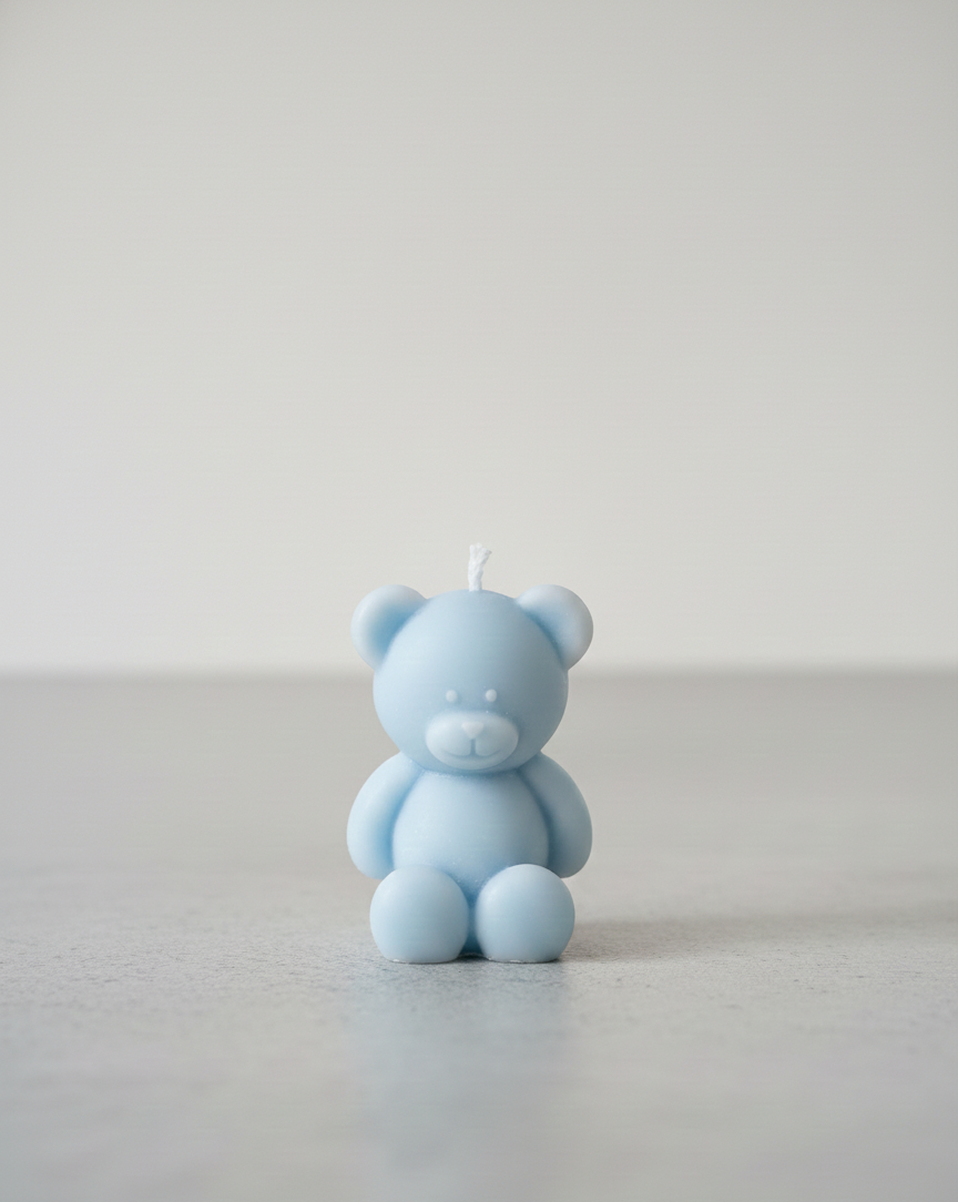 Mini Teddy Candle