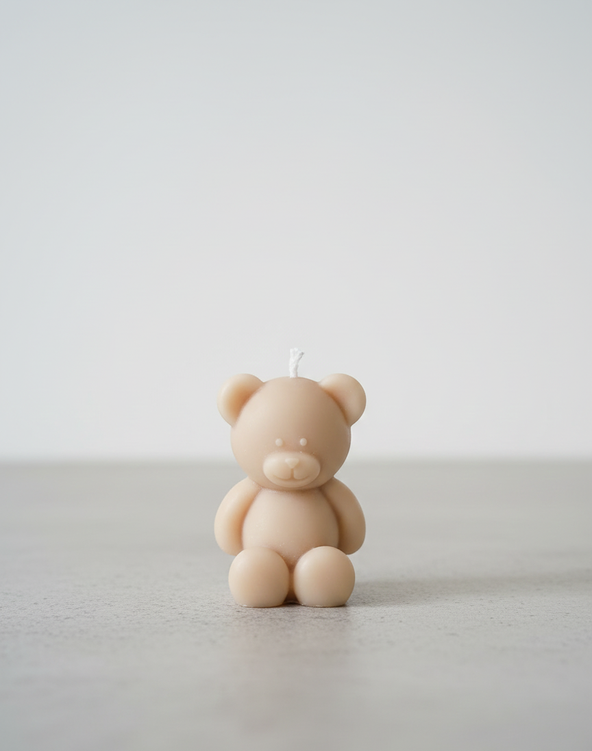 Mini Teddy Candle