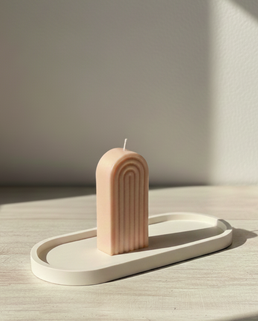 Rainbow Arch Candle