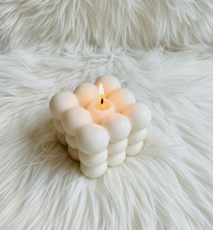 Bubble candle