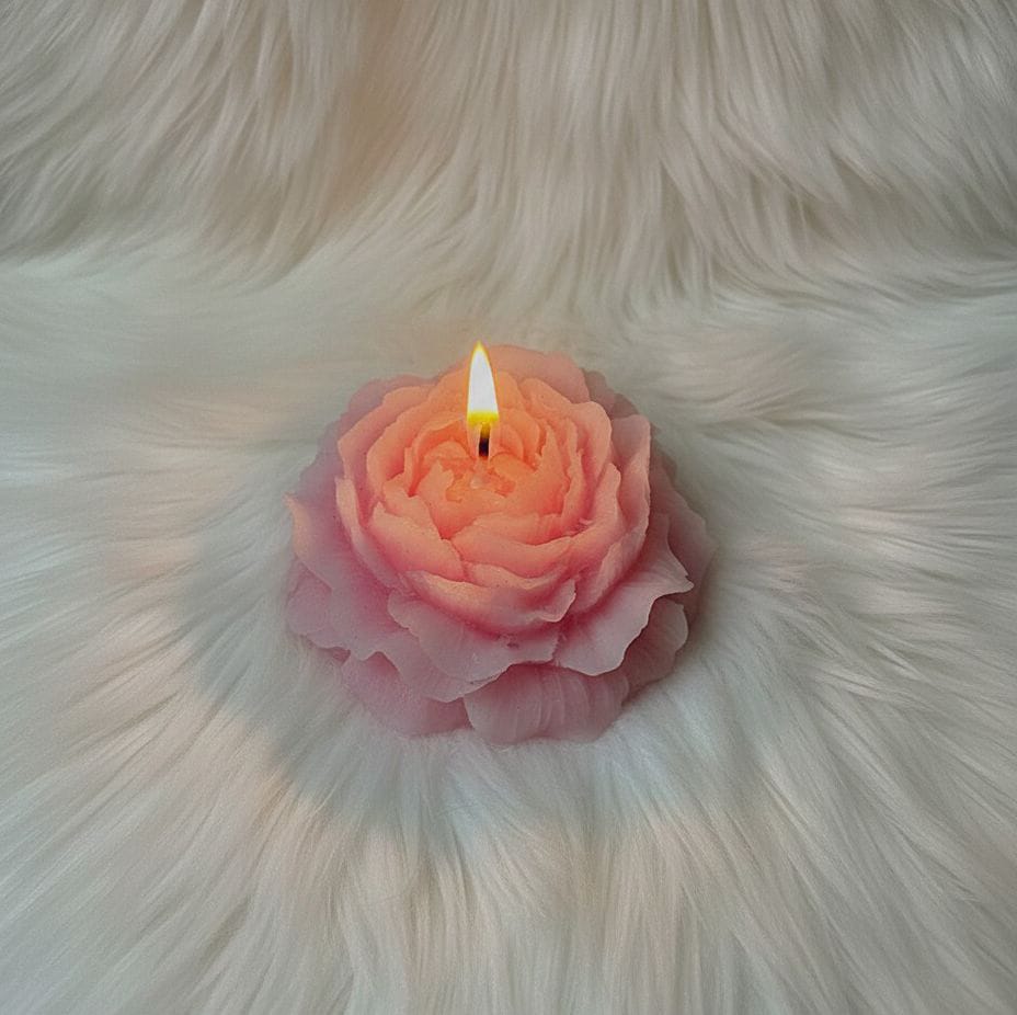 Peony Candle